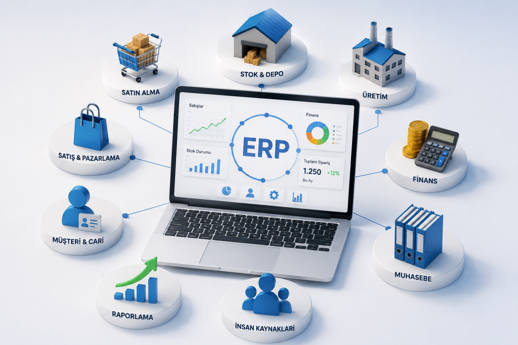 ERP Nedir? ERP Programı İşletmelere Ne Sağlar?